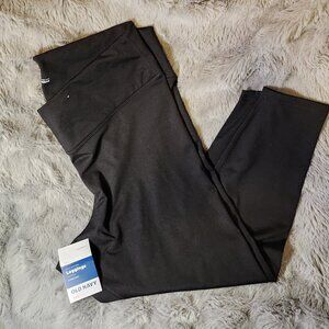 NWT Old Navy XXL 7/8 cloud comfort black leggings